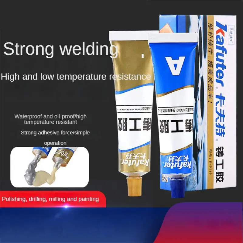 

Strong Casting Adhesive Water Tank Kafuter Ab Caster Glue Auto Radiator Cast Iron Industrial Repair Agent Home Accessories