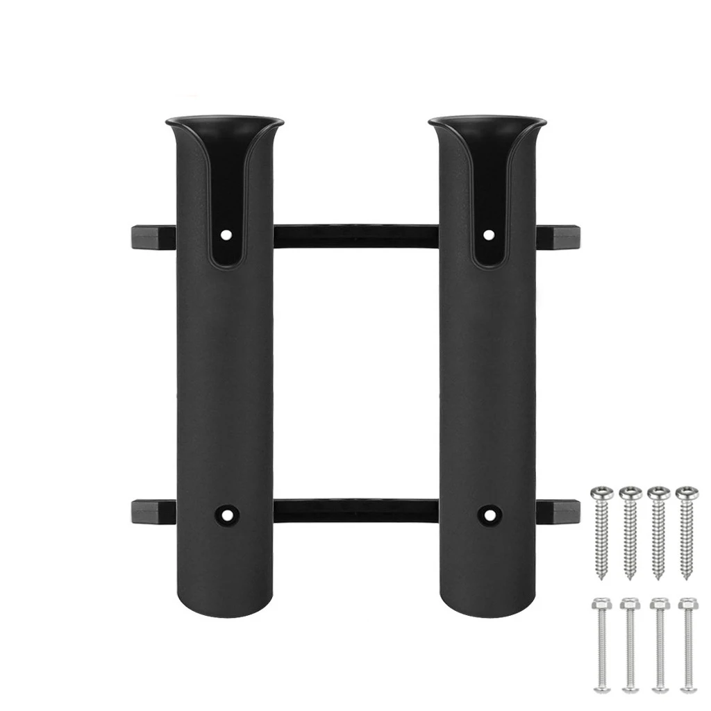 ABS Plastic Fishing Rod Pole Holder Portable Lightweight Fishing Rod Spinning Accessories Durable Tube Mount Bracket Socket Rack