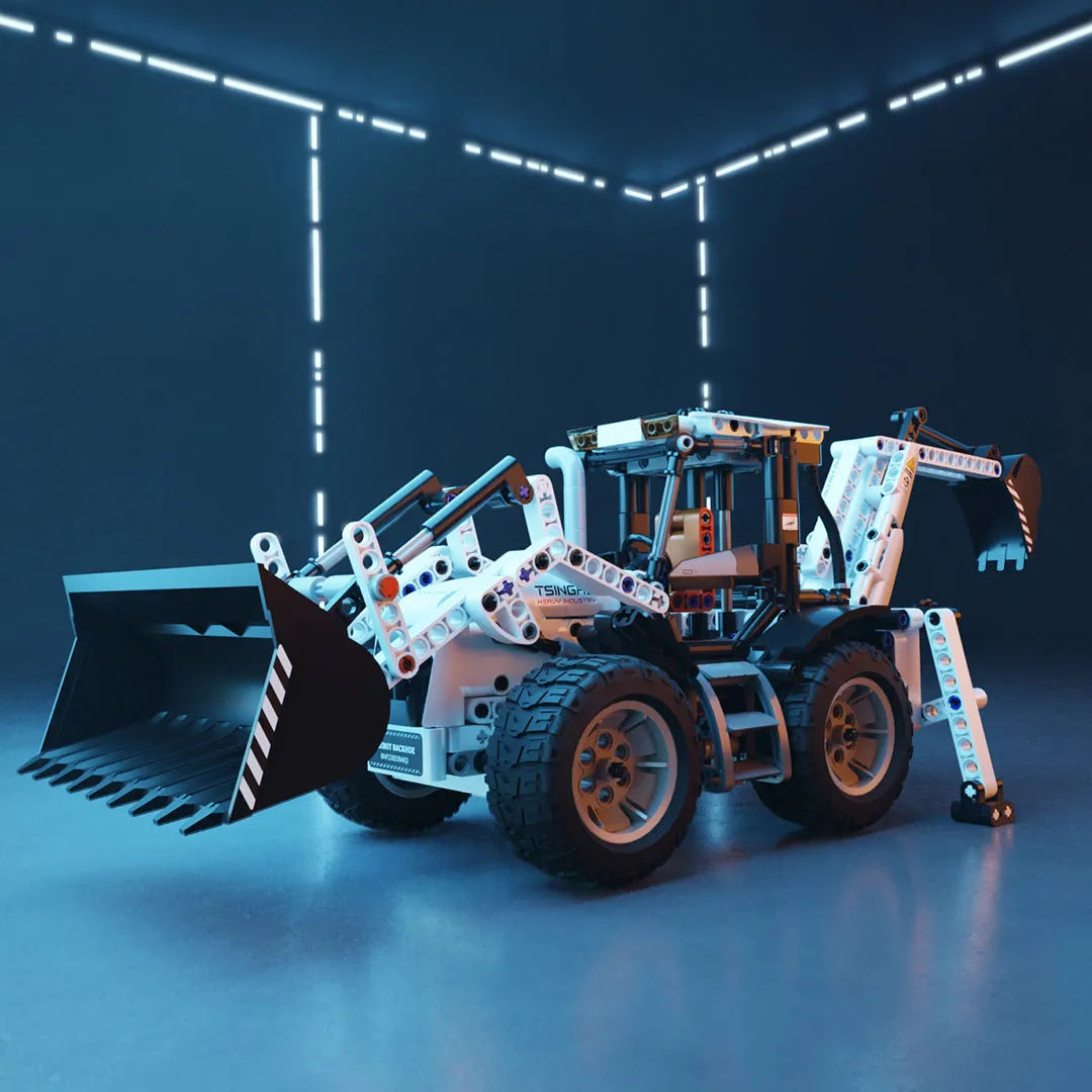 

ONEBOT Combined Excavator Loader Can Dig Can Shovel Excavator and Loader 2 in 1 Brand New Mechanical Transmission Structure