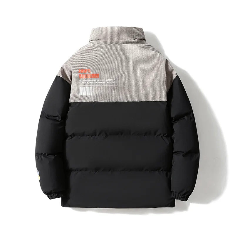 2022 Autumn And Winter New Korean Style Oversized Parka Men's Thickened And Velvet Parka Warm Jacket M-8XL Cotton Down Jackets