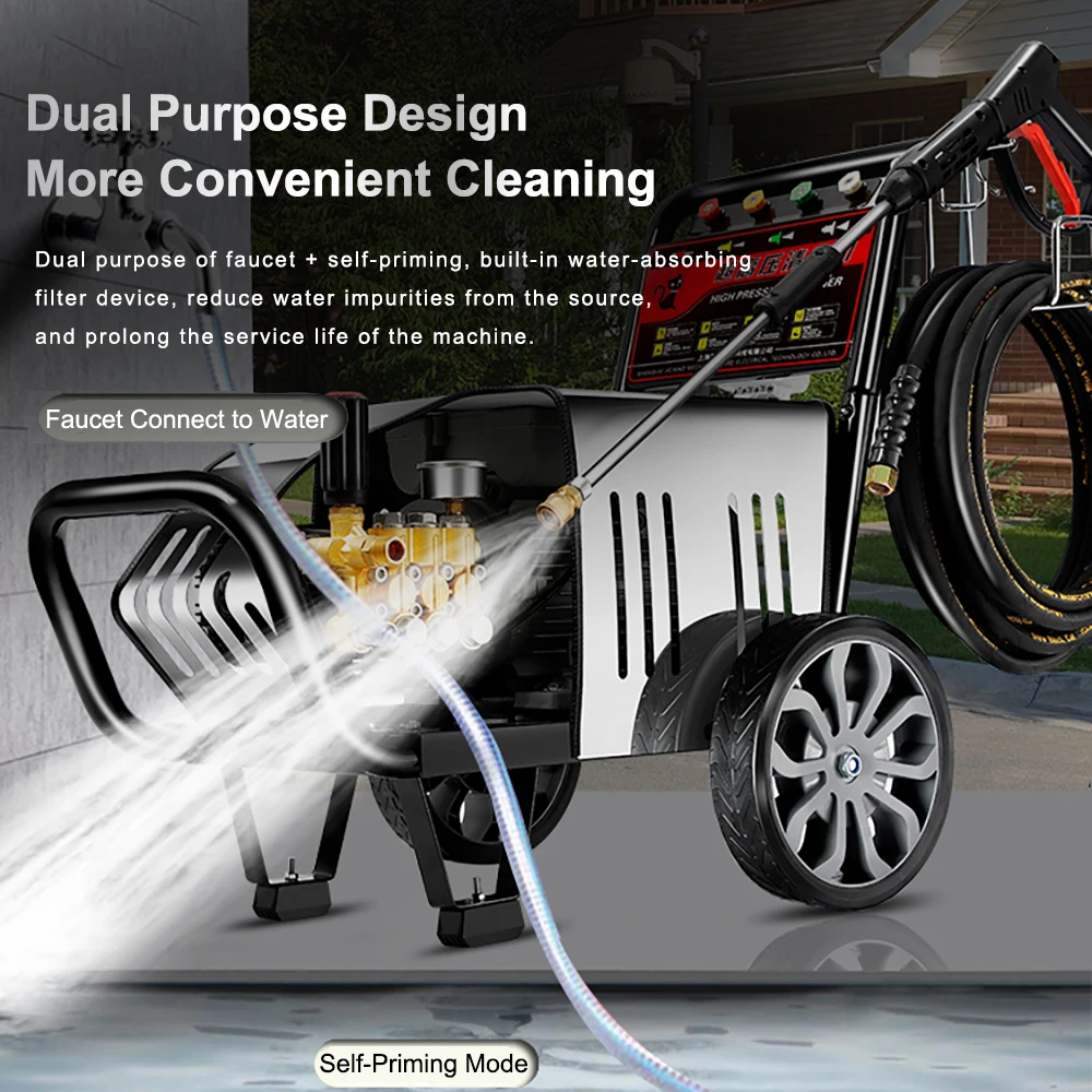 Коммерческая электрическая машина для мойки автомобилей профессиональная мойка