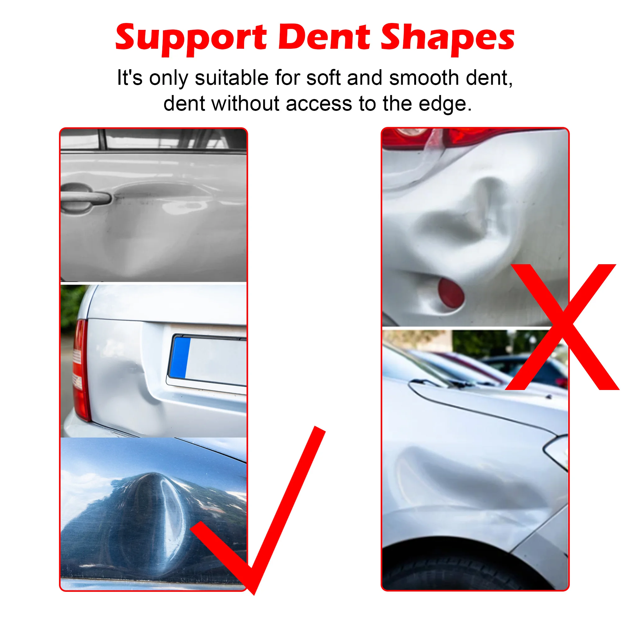 WOYO PDR100 Съемник вмятин с набором инструменты для ремонта автомобиля всех