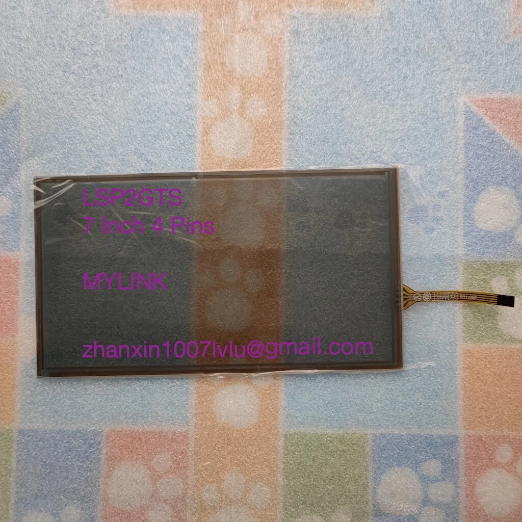 

New 6.9 Inch 4 Pin Touch Screen digitizer 167x93mm For Chevrolet Chevy GMC MYLINK Car Audio Multimedia Player Navigation Raido