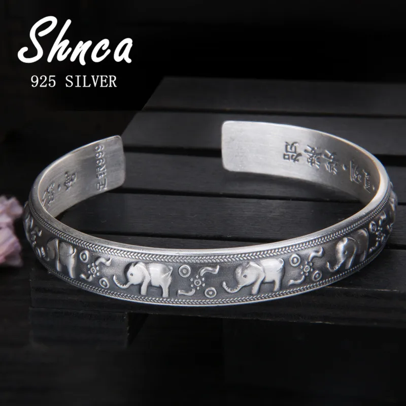 Тайский серебряный винтажный телефон Серебряный слон открытый очаровательный