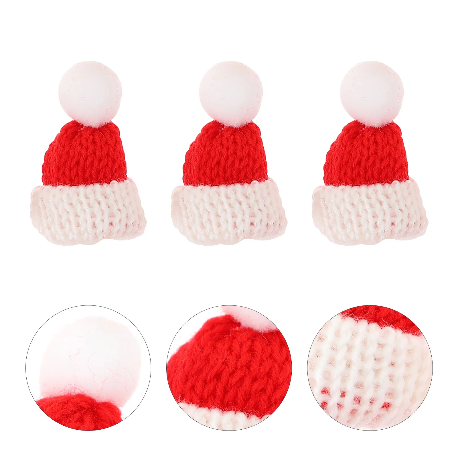 

Christmas Mini Hat Household Ornament Creative Decoration Tree Hats Ornament Household Multifunctional