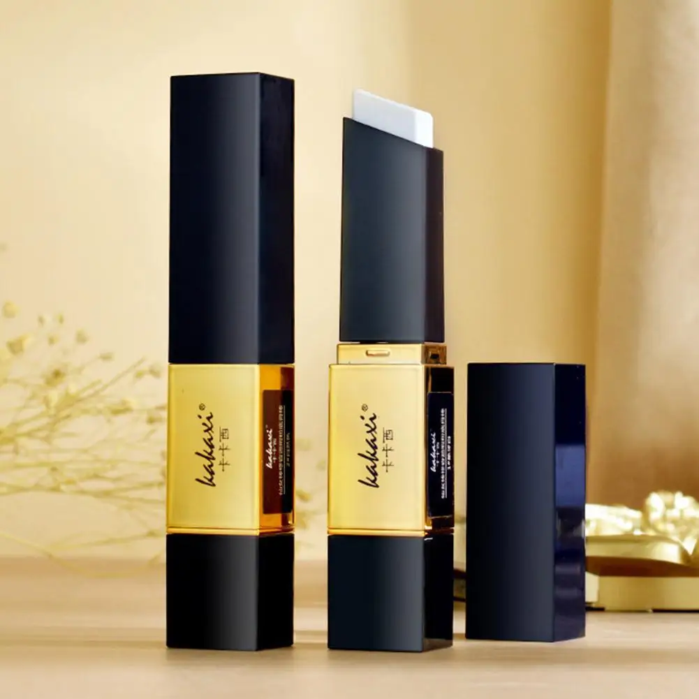 

2-in-1 Double-head Facial Foundation Stick Brightening Moisturizing Concealer Color Change Temperature Change Foundation Baton
