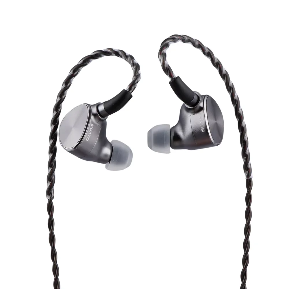 Фото 7 Гц Legato 2DD HiFi наушники-вкладыши с двойным динамическим драйвером IEM со съемным OCC 0,78 мм 2-контактным кабелем №1