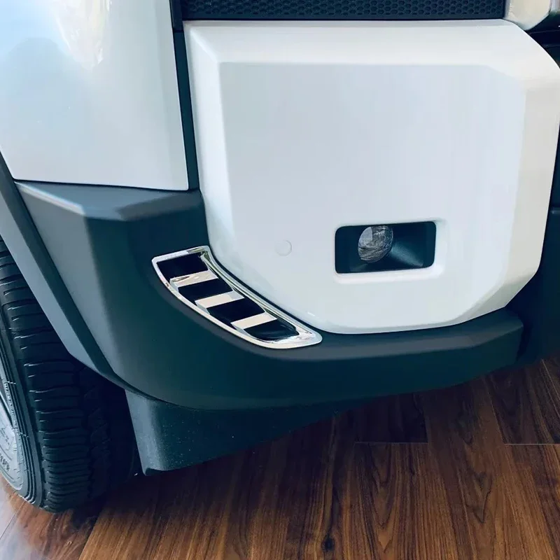 Для Toyota Land Cruiser 250 Prado LC250 2024 2025 ABS хромированное переднее воздушное крыло