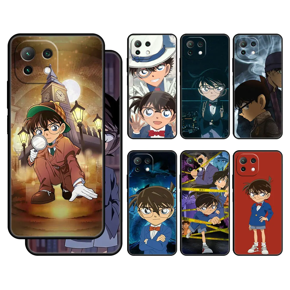 

Anime Detective Conan Phone Funda TPU Cases For Xiaomi POCO 11T 10T M3 F4 GT 9T X3 NFC M4 Pro 5G X4 MI 11 lite F3