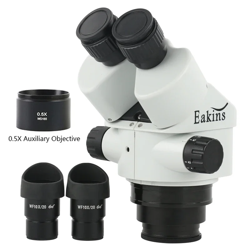 

Eakins 7045N Бинокулярный микроскоп 7X-45X для ремонта телефонов
