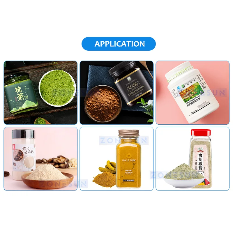 Рисунок 2 - ZONESUN Автоматическая фасовочная машина для порошков