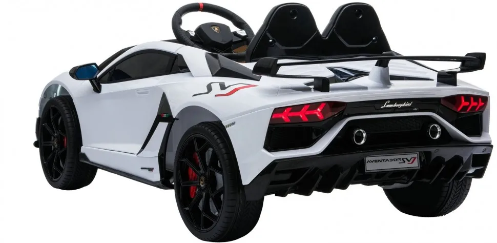 Детский электромобиль Lamborghini SVJ 12V - WHITE HL328 | Игрушки и хобби