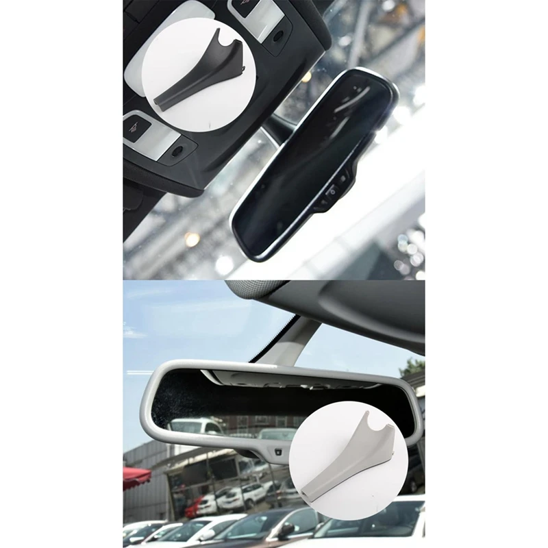 Черная накладка на зеркало заднего вида для Audi A6 C7 A3 8T0857593 8T0857593AB аксессуары