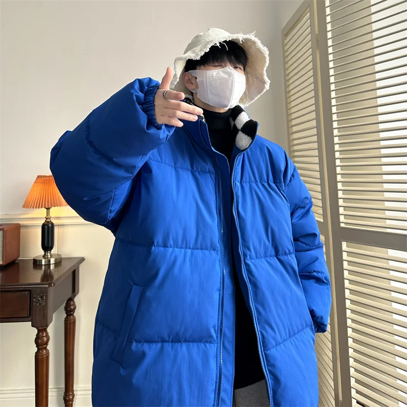 Winter Jacket Men Warm Fashion Casual Thickened Down Jacket Men Korean Loose Thick Short Coat Mens Parker Large Size M-5XL