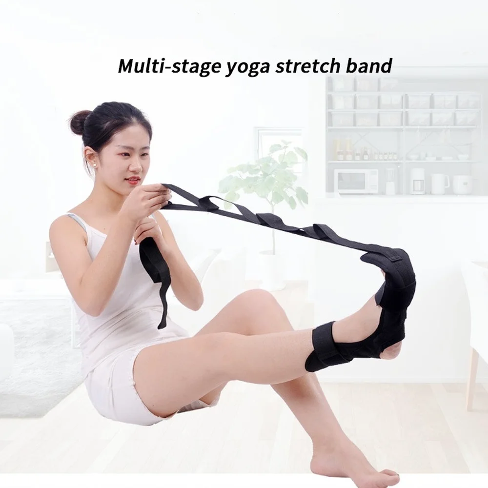 Yoga Flexibility Stretching Leg Stretcher Strap for Ballet Cheer Dance Gymnastics Trainer Yoga Flexibility Leg Stretch Belt