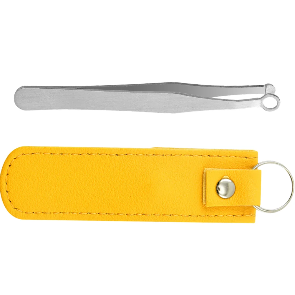 

Round Nose Hair Clip Removers Men Tweezers Trimming Supplies Metal Trimmers Nasal Tool