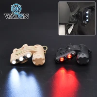 wadsn fast helmet light gen 2 high lumen white red led flashlight tactical rifle weapon signal light airsoft hunting accessories
