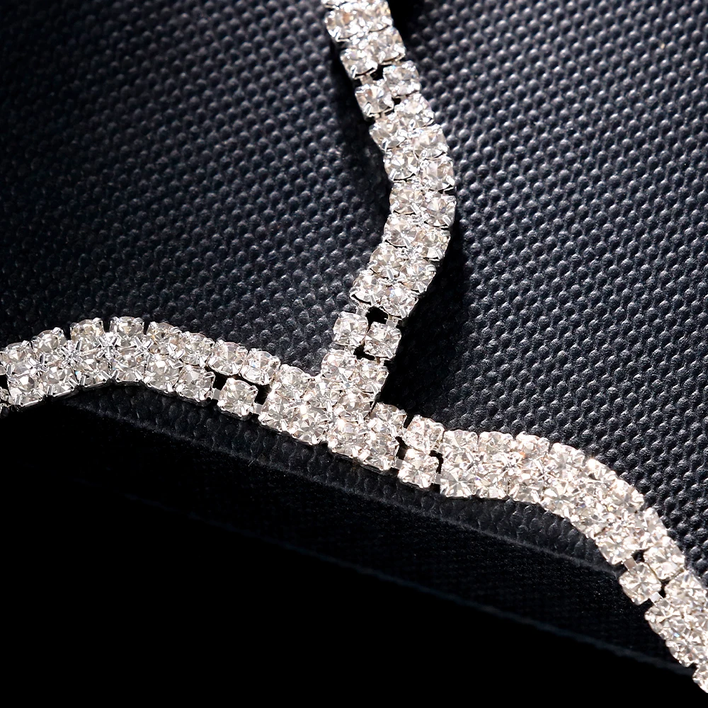 Эротическая волна искусственная нагрудная цепочка роскошные ювелирные изделия