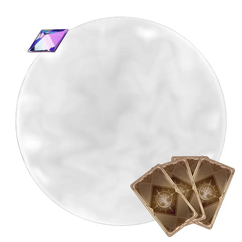 

Pendulum Board Round Acrylic Divination Board Altar Supplies Altar Metaphysical Message Board For Spirit Altar Decoration