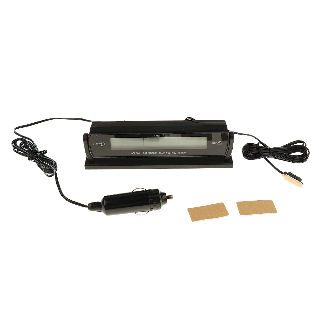 

Автомобильный измеритель напряжения и температуры