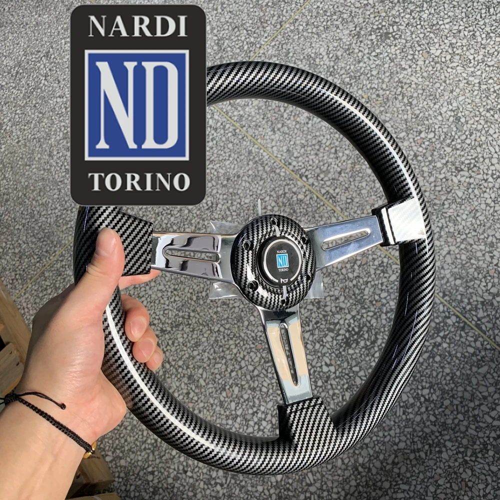 

14Inch Universal 350MM Classic Nardi ABS Wood Steering Wheel Racing Wood Steering Wheels Volantes For Volvo Toyota VW Honda BMW