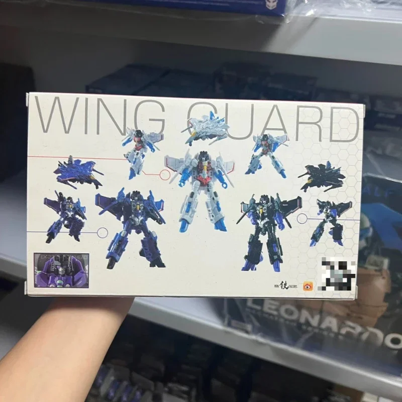В НАЛИЧИИ Iron Factory Transformation IF EX-27G EX27G Wing Guard Starscream Thundercracker Skywarp Фигурка Робот