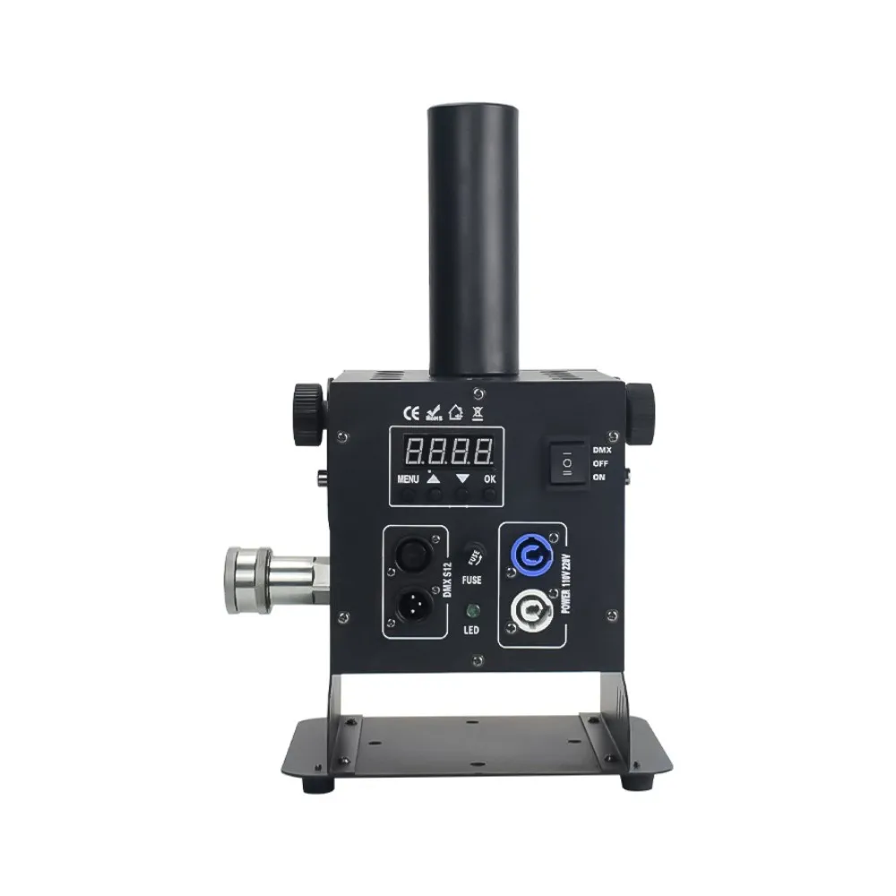 Сценический двухструйный аппарат DMX Cryo Cannon Mini Co2 противотуманная колонка с