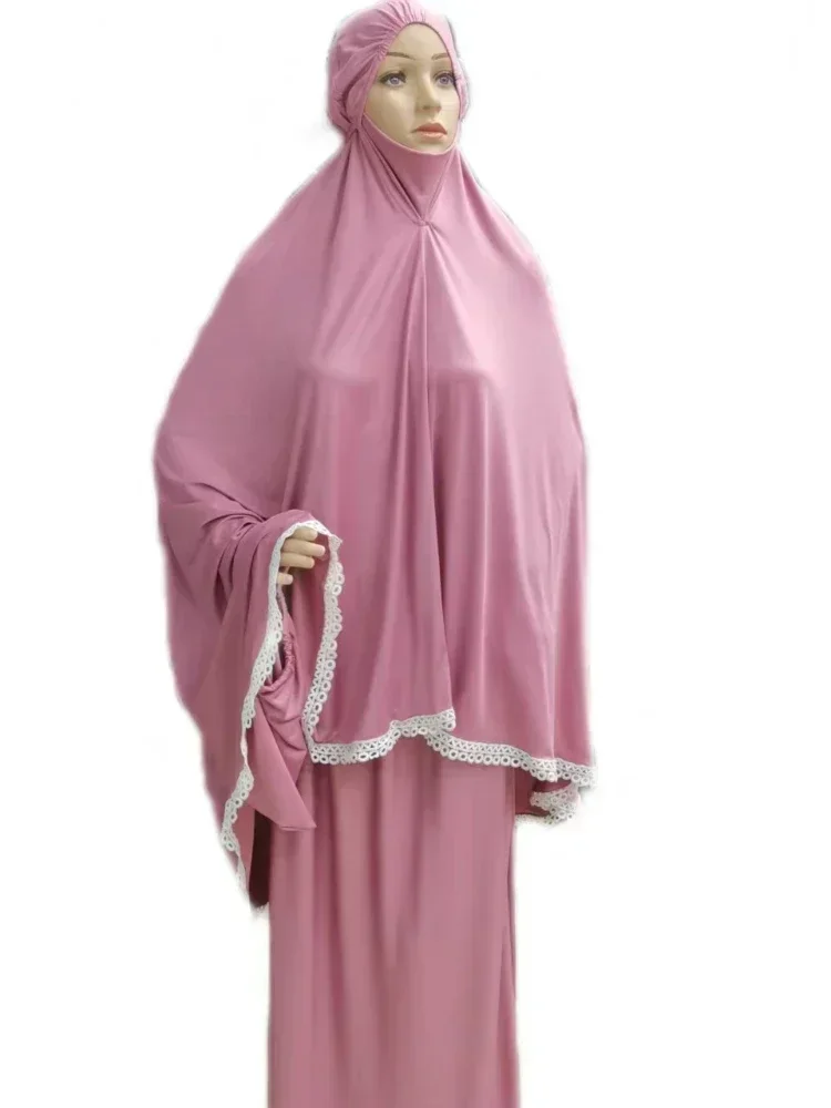 Ид Рамадан Молитвенная одежда Мусульманские женские комплекты юбок Комплект из