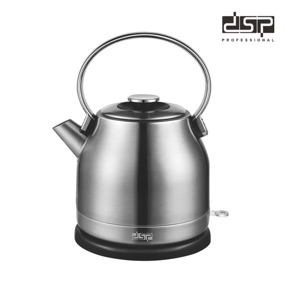 

DSP Electric Water Kettle 2200W 1700ml Kitchen Appliances Stainless Steel Teapot Kettles 220v Tea Home Electric Kettle