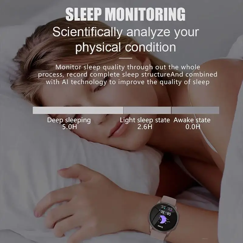 Новые умные часы LA17 для мужчин и женщин с AMOLED-экраном, водонепроницаемыми на 3ATM, браслетом для измерения пульса, давления крови, оксиметром и шагомером.