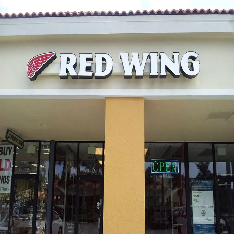 

Trimless Channel Letters Led Front Lit Wall Channel Letters Wholesale Custom Led Channel Letters