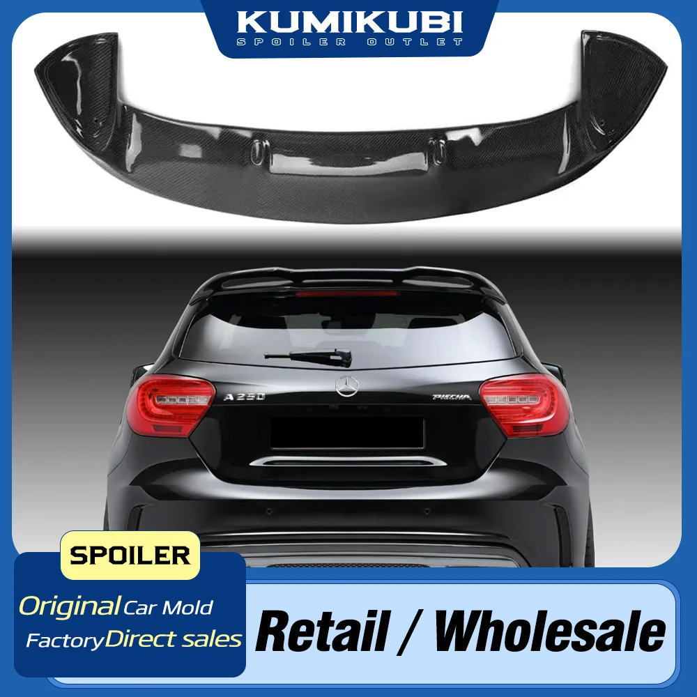 

ДЛЯ MERCEDES BENZ A-CLASS/A45 (W176) ПЕРФЕКТИВНЫЙ СТИЛЬ Углеродное ВОЛОКНО ЗАДНИЙ КОРОЛЕВИЙ SPOILER A160 A180 A200 A220 A250 2013-2018