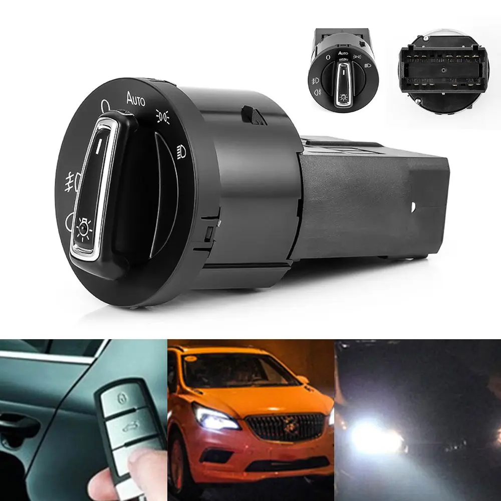 

DIY Module Upgrade For Golf For VW AUTO Headlight 1C0941531 3BD941531 3BD941531A Light Sensor Head Lamp Switch