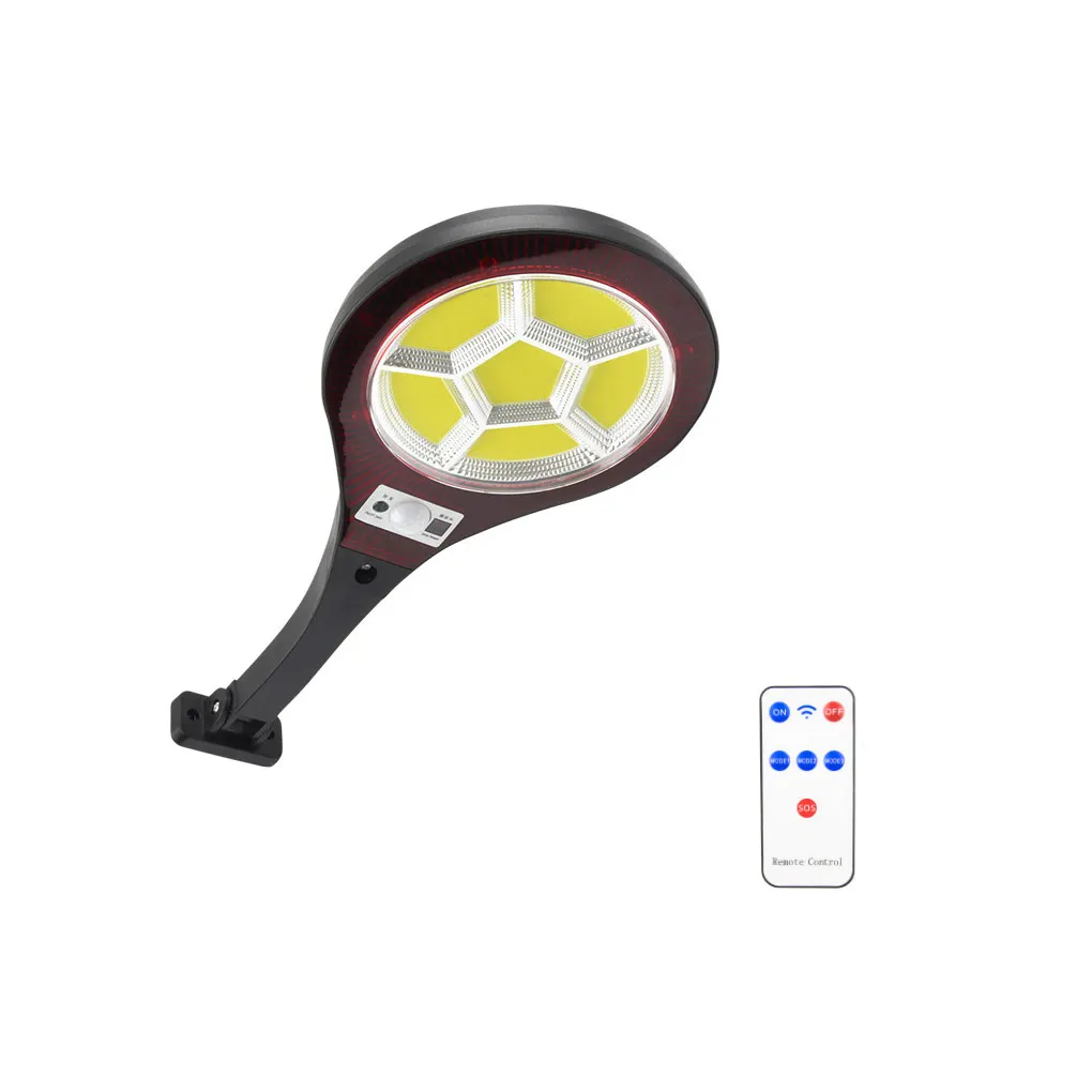 

Автоматический настенный светильник на солнечной батарее, настенные уличные лампы с дистанционным управлением для сада и двора, светодиод...