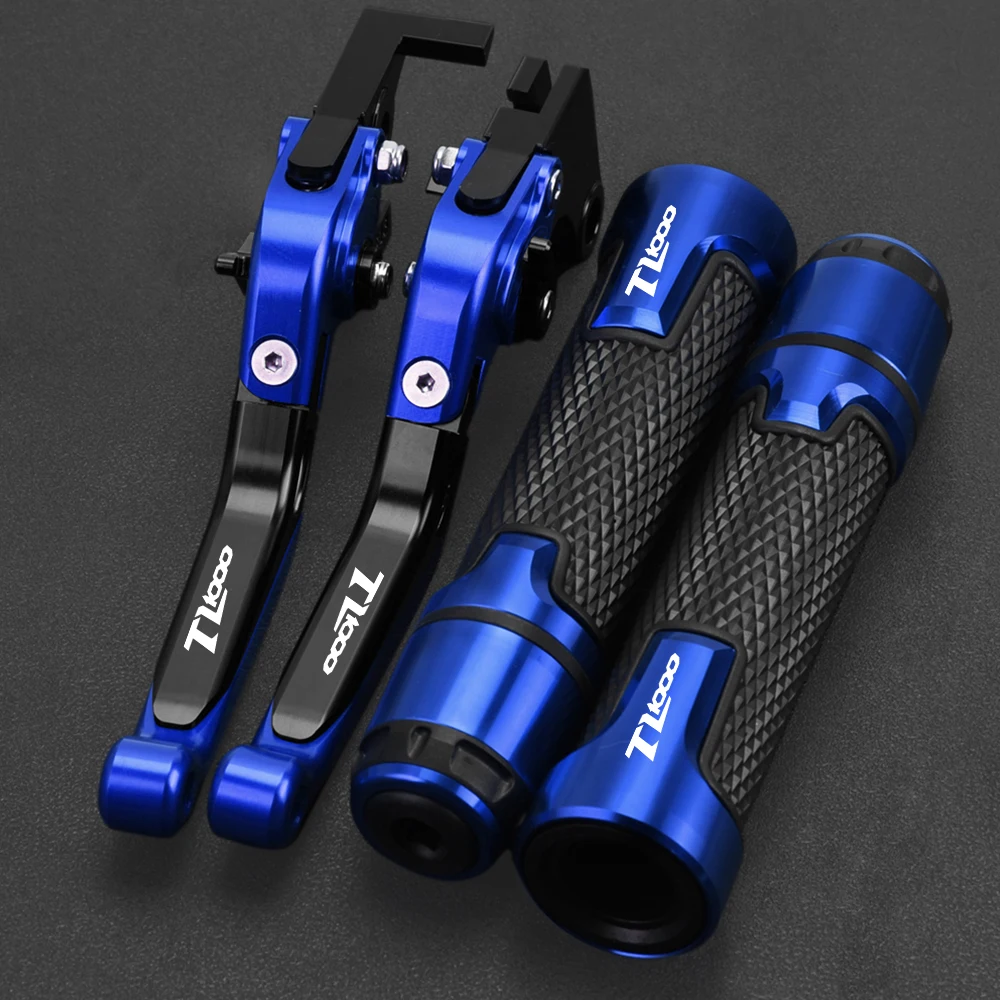 

For Suzuki TL1000 TL 1000 1997 1998 1999 2000 2001 Motorcycle CNC Aluminum Parts Adjustable Brake Clutch Levers Handlebar grips
