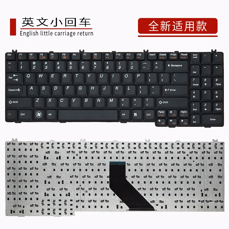 Подходит для замены клавиатуры ноутбука Lenovo G550M G550A G555AX B550 B560A V560