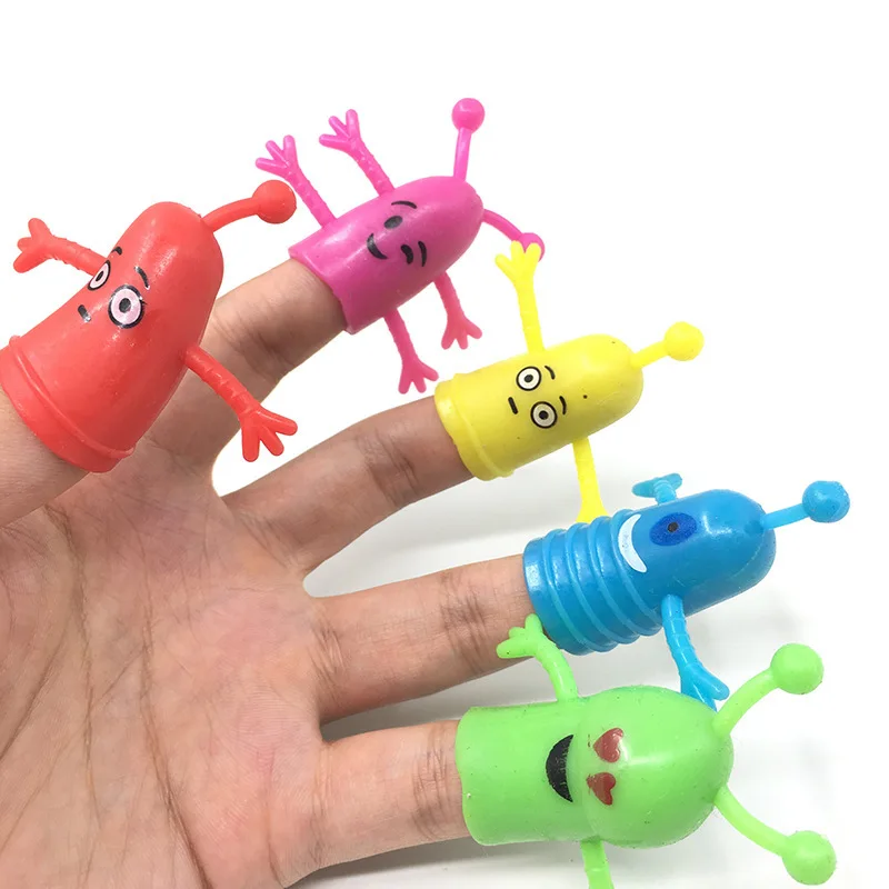 

Hand Puppets Professional All Puppets Finger Set Doll Halloween Monster Shape Finger Puppet Toy Puppet Theatre Hand Toy