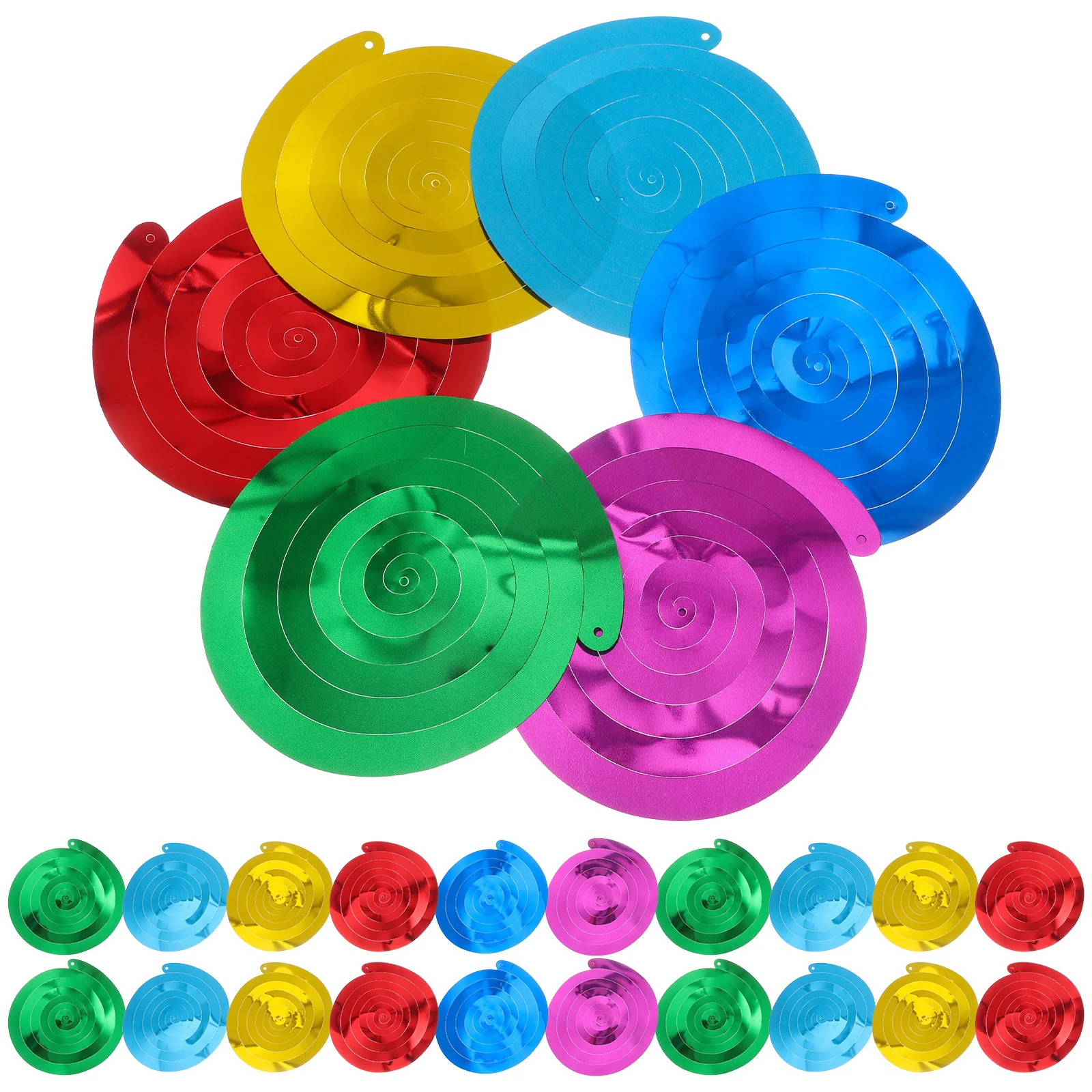 

30pcs Hanging Swirls Party Ceiling Hanging Decorations Party Decorative Props