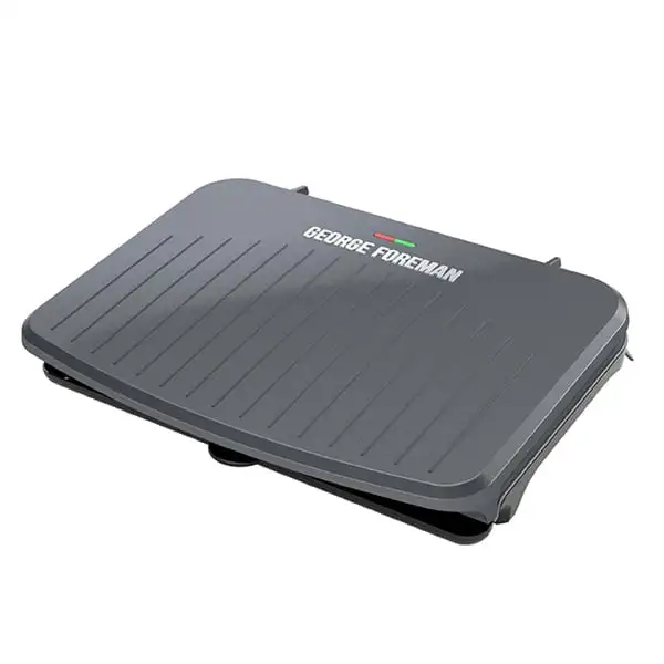 

9 Serving Classic Plate Indoor Grill and Press in Gunmetal Grey