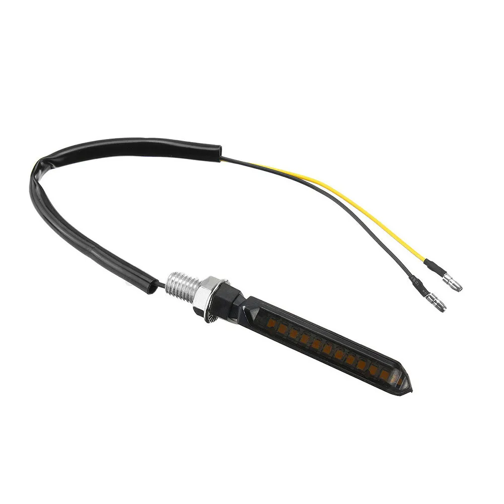 

Indicators LED Turn Signal Lens Smoke Light Motorbike Motorcycle 4 Pcs