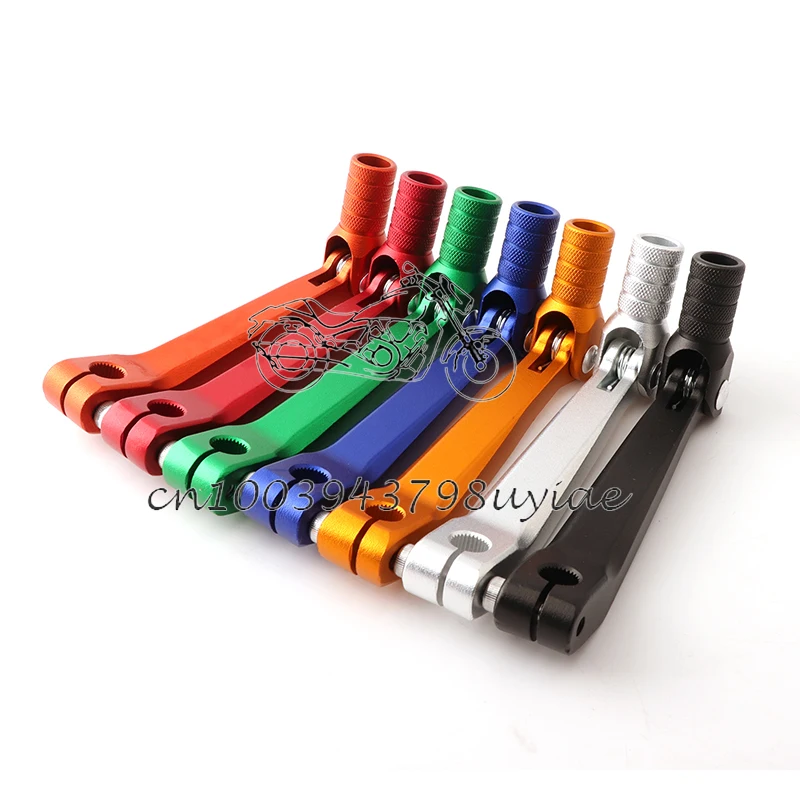 New Motorcycle CNC Folding Aluminum Gear Shift Lever For ATV Dirt Bike Pit Bikes parts