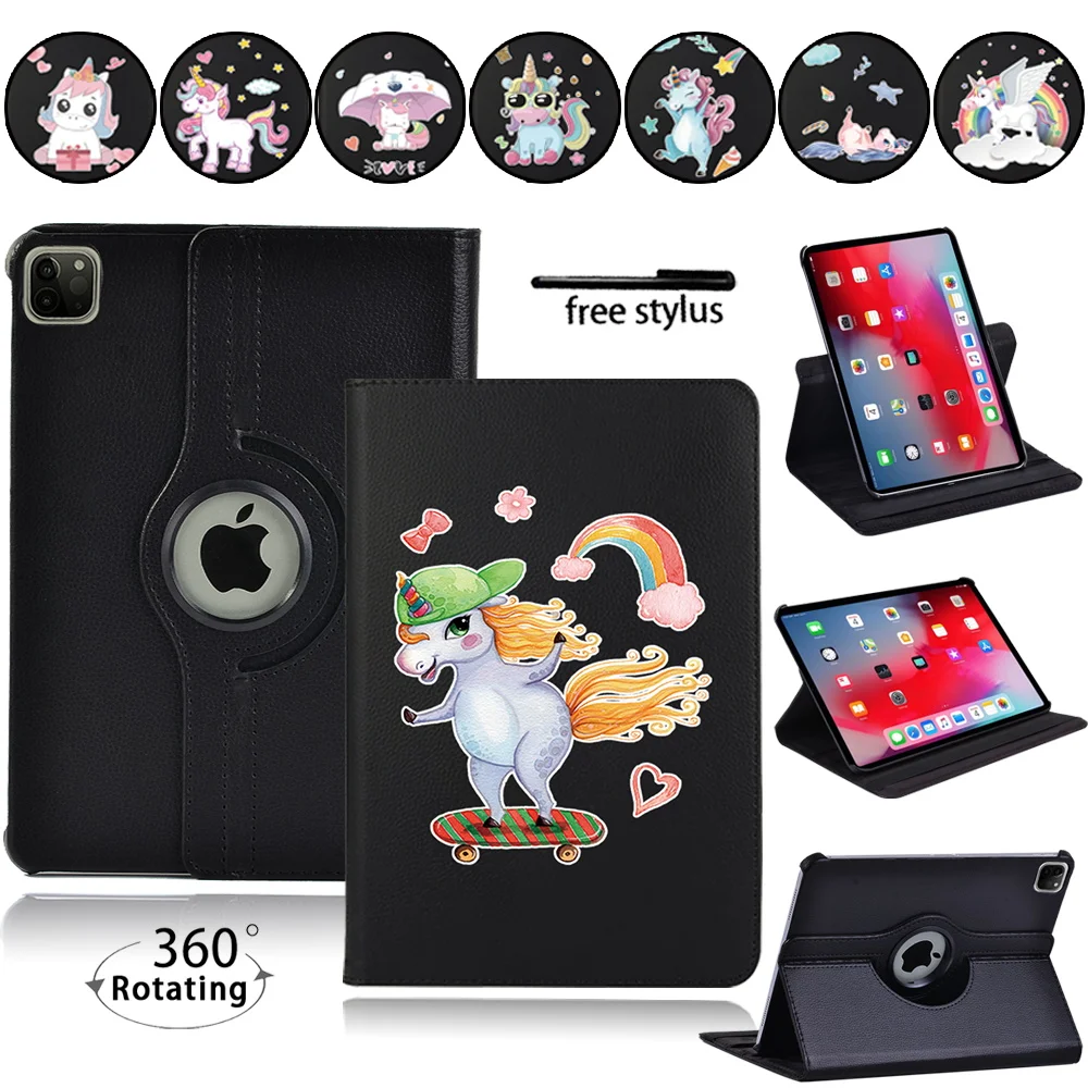 

Case for Apple IPad Air 5 2022/Air 1 A1474/Air 2 A1566 360 Tablet Rotating for Air 3/Air 4th Leather Stand Wake and Sleep Case