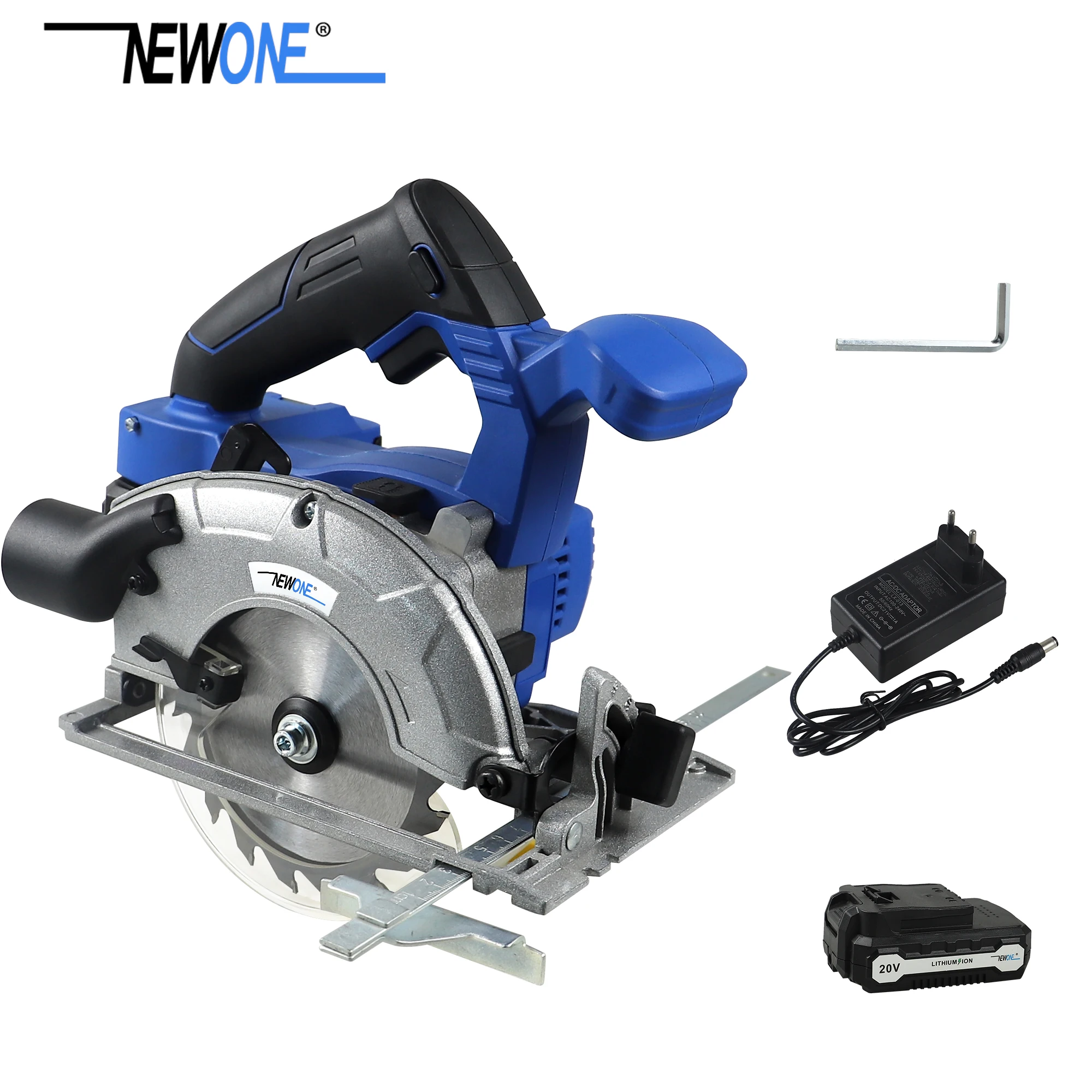 

NEWONE 20V MAX POWER CONNECT 5 in. Cordless Multi-Material Cutting Circular Saw With 2A Battery possess Two-stage reduction gear