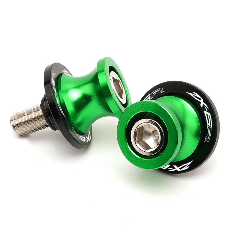 

Для Kawasaki ZX6R ZX-6R ZX 6R zx 6 R 636 2011-2023 2024 катушки маятника слайдер подставка винты болты с ЧПУ 8 мм аксессуары для мотоциклов