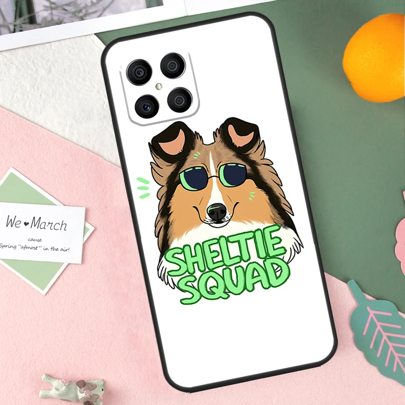 Чехол Shetland Sheepdog Dog для Honor X9b X8b X9a X8a X8 X9 X9c 50 70 90 Lite 200 Pro Magic 7 5 6 Cover