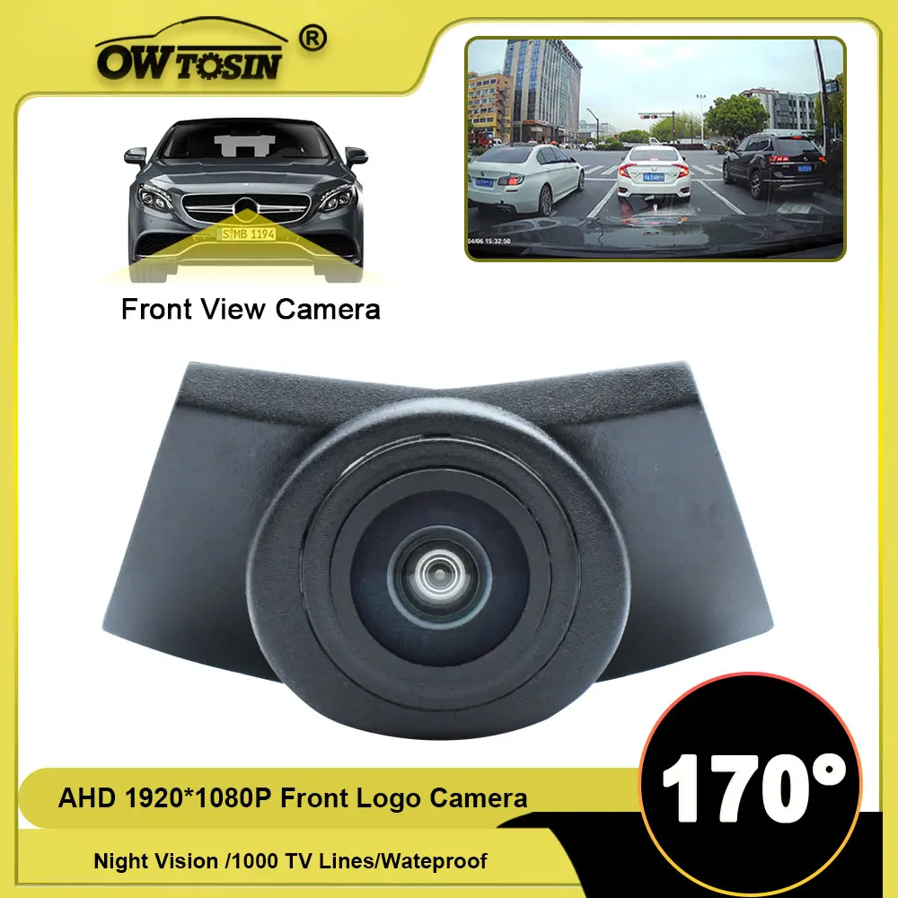 170 ° Камера с передним логотипом Fisheye AHD 1920*1080P для Cadillac SRX 2010 2011 2012 2013 2014 2015 2016