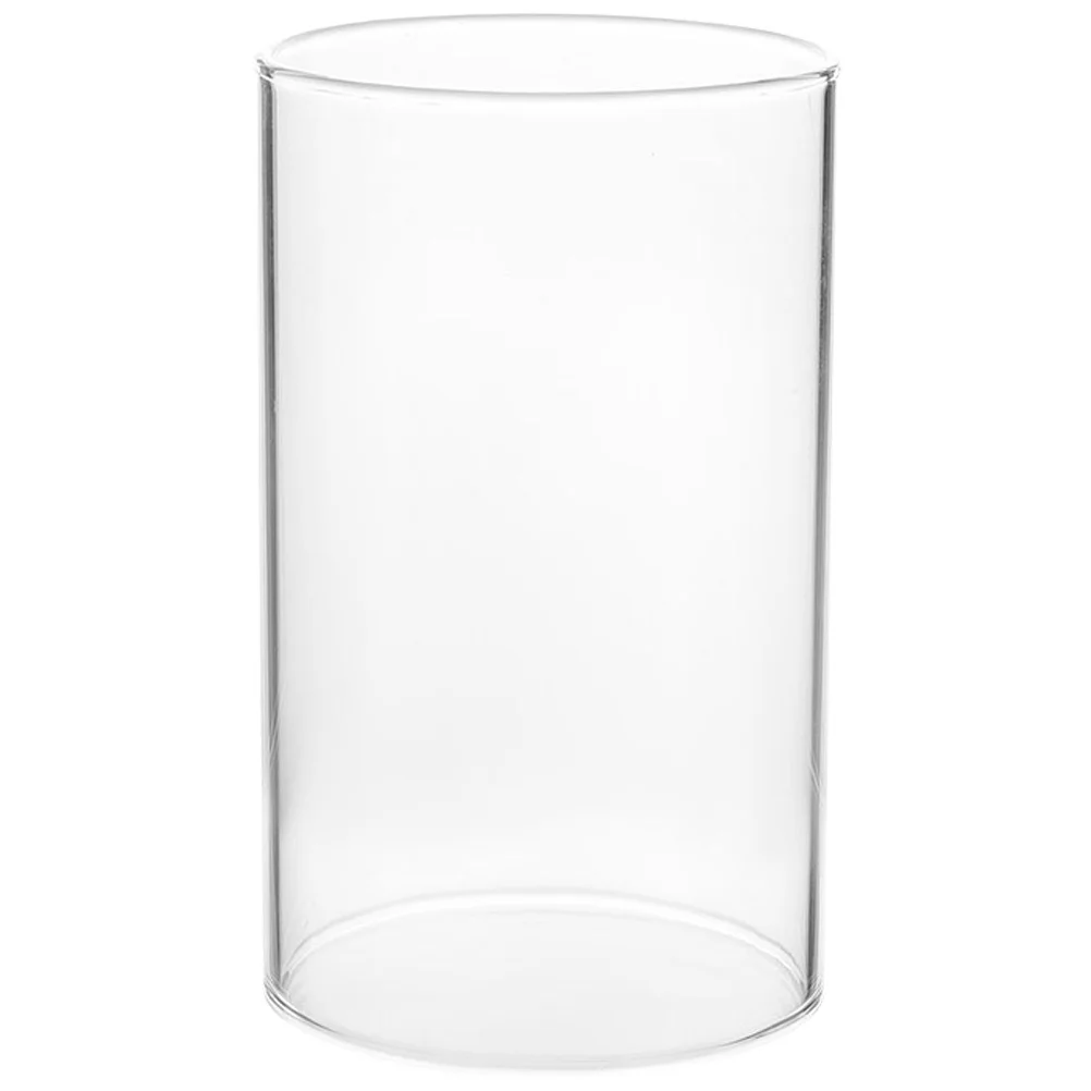 S Tall Pillar Candles Cylinder Candleholders Small Clear Lamp Finials Decorative