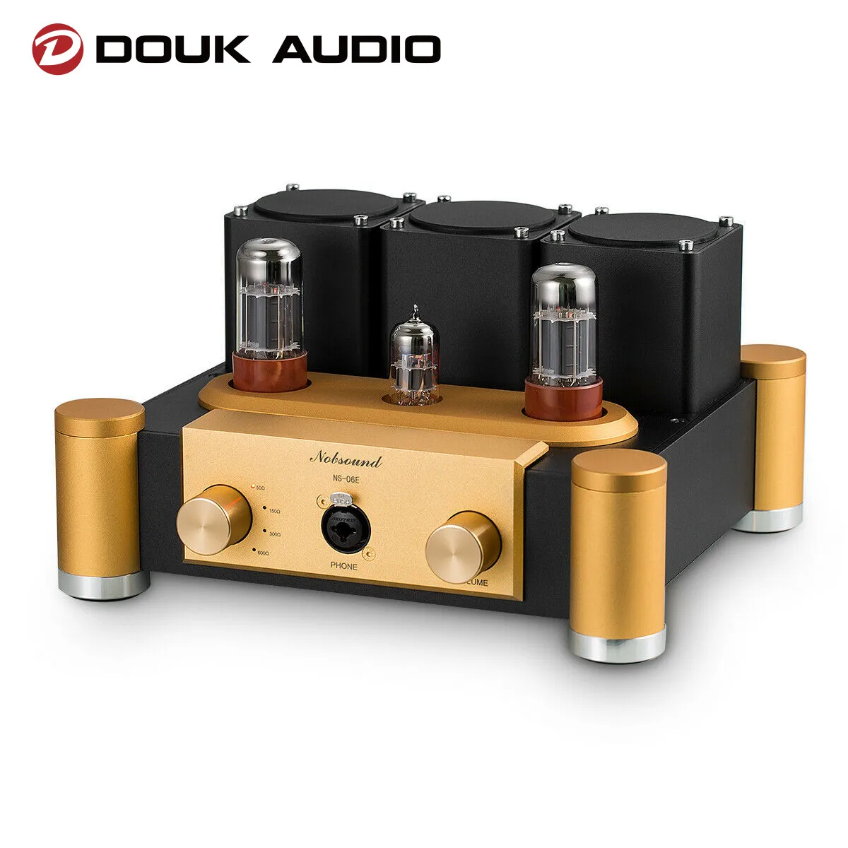 

Nobsound Hi-end 6SN7+ECC83 Valve Tube Amplifier HiFi Pre-Amplifier Desktop Single-ended Class A Headphone Amp