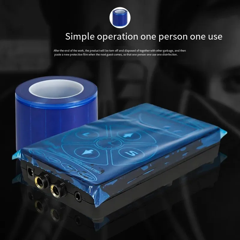 1200 шт. одноразовые зажимы для тату-машины рукава шнура сумки чехлы пленки