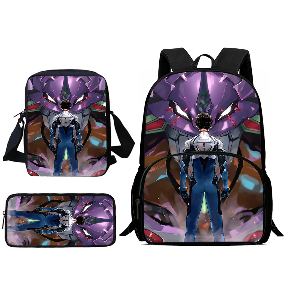 Рюкзаки для Neons Genesiss сумка на плечо с рисунком евангелионов фотошкольный рюкзак